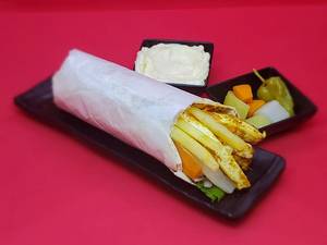 Lebanese Paneer Shawarma