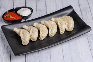 Chicken Steamed Momos [6 Pieces]