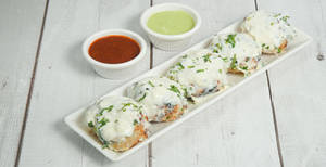 Veg Afghani Momos (5 Pcs)