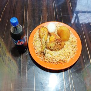 Special Chicken Biryani+200ml Cold Drinks 
