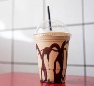 Coffee chocolate frozen shakes