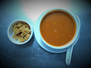 Roasted Tomato And Basil Soup