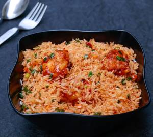 Schezwan Chicken Fried Rice