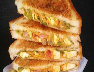 Paneer Tikka S/w Served With Fries