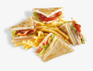 Cheese Fries Sandwich