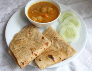 2 Chapati With Veg Korma