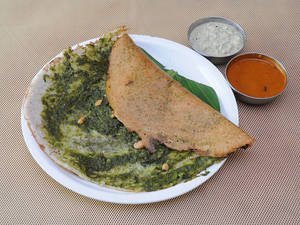 Palak Masala Dosa