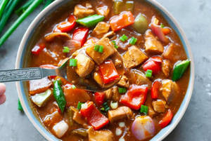 Chilli Chicken With Bone