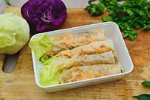 Chicken Rice Paper Roll