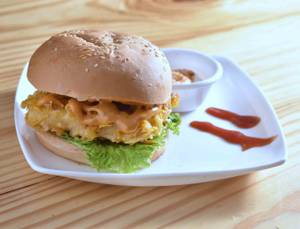 Paneer Punjabi Burger