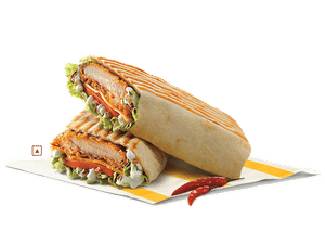 Big Spicy  Chicken Wrap