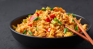Schezwan Veg Fried Rice