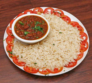 Mattar Pulao with Rajma