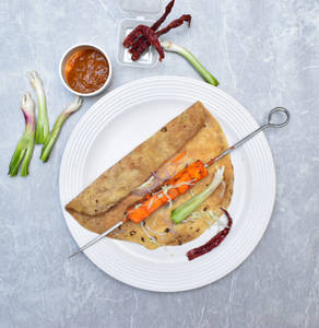 Schezwan Paneer Roll
