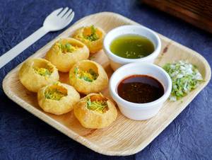 Pani puri [2 plates]