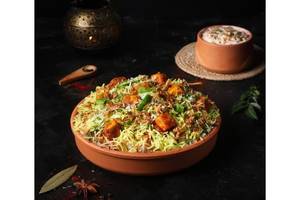 Koyla Smoked Paneer Tikka Biryani