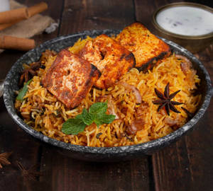 Paneer Tikka Biryani