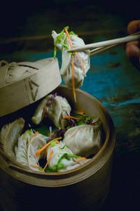 Veg Dim Sum (steamed ] [6 Pieces]