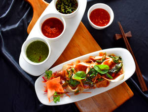 Mixed Vegetables Thai Steamed Wontons