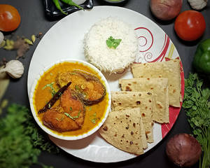 Fish Curry Thali