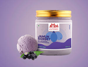 Jamun Sorbet [Serves 3-4, 450 Ml]	