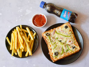 Chilly Toast + French Fries + Cola