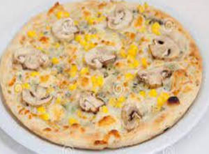 Mushroom Corn Pizza (7")