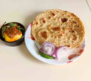 Egg Curry + Paratha Combo