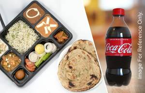 Punjabi Tadka Special Thali + Coke (250 Ml )