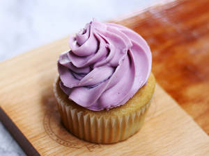 Blueberry Mini Cup Cake 2pcs
