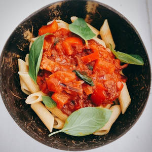 Veg Arabiata Whole Wheat Pasta
