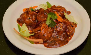 Pan Fried Cantonese Schezwan Momos (5 Pcs)