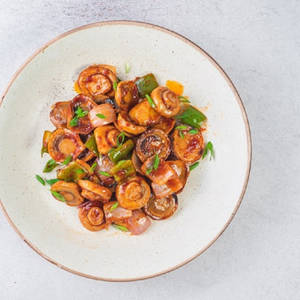 Pan Fried Chilli Mushroom
