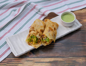 Crispy Sweet Corn Kathi Roll