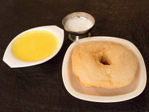 Chiroti With Hot Badam Milk