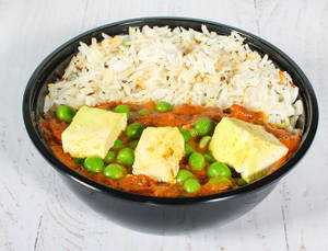 Paneer Matar Rice Bowl