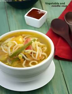 Veg Noodles Soup