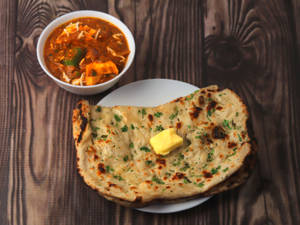 Kadhai Paneer & Butter Naan Combo