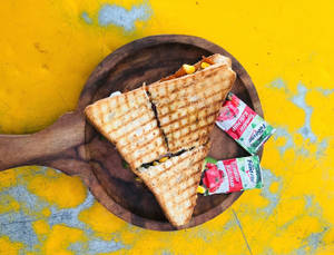 Sweet Corn Sandwich