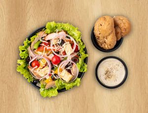 Chicken caesar salad       