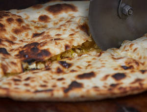 Mushroom Naan