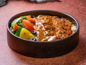 Peri Peri Chicken 'n' Brown Olive Rice