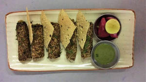 Sesame Veg Seekh Kabab