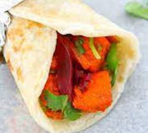 Paneer Tikka Wrap