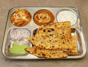 Shanker Special Naan Thali