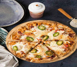 Happy Red Pepper Pizza