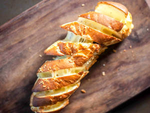 Nachos Cheese Garlic Bread
