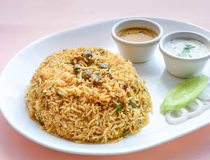 Mushroom  Biriyani