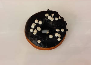 Dark Chocolate Ring Donut