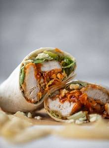 Bbq Crispy Paneer Wrap